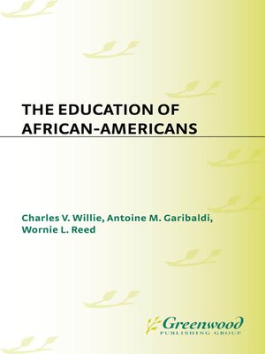 cover image of The Education of African-Americans